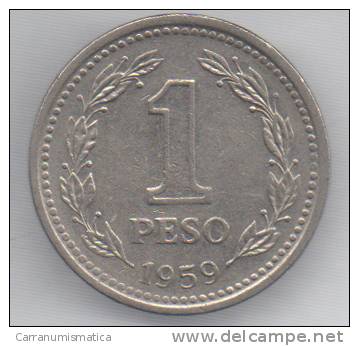 ARGENTINA 1 PESO 1959 - Argentine