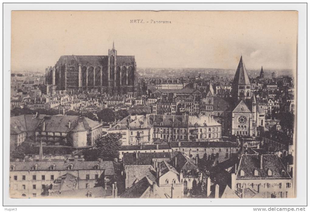 METZ EN 1922 - PANORAMA - Metz