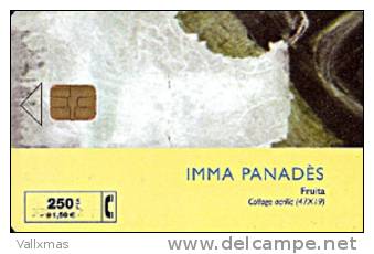 Tarjeta SPAIN P-405 Inma Panadès Coleccione Arte Nº6B  Fecha 10/99 Tirada 4000 - Emisiones Privadas