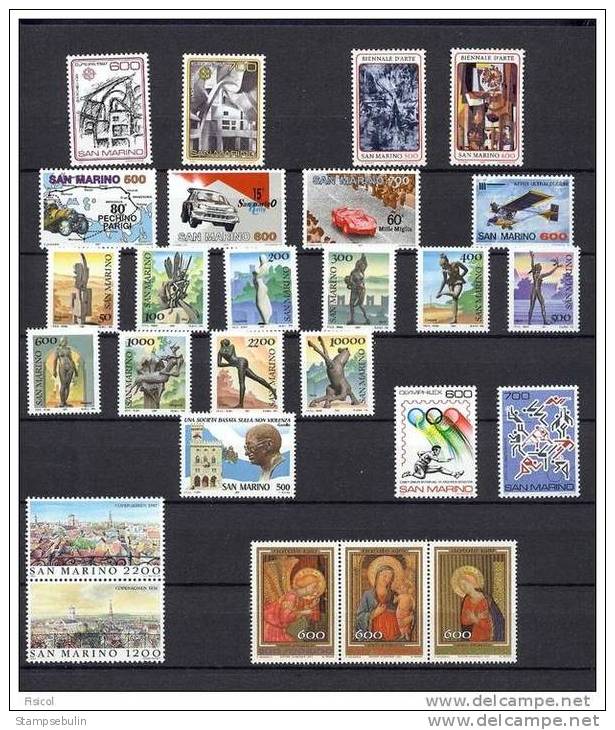 1987 COMPLETE YEAR PACK MNH ** - Annate Complete