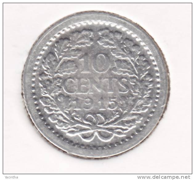 @Y@   Nederland / Wilhelmina  10 Ct  1915  (2110) - 10 Cent