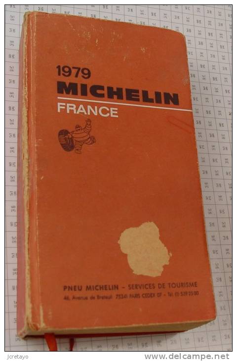 Michelin France Rouge De 1979, Ref Perso 374 - Michelin-Führer