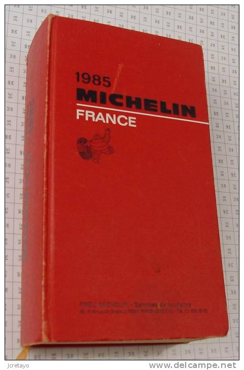 Michelin France Rouge De 1985, Ref Perso 379 - Michelin-Führer