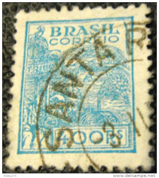 Brazil 1941 Wheat Harvesting 400r - Used - Usati