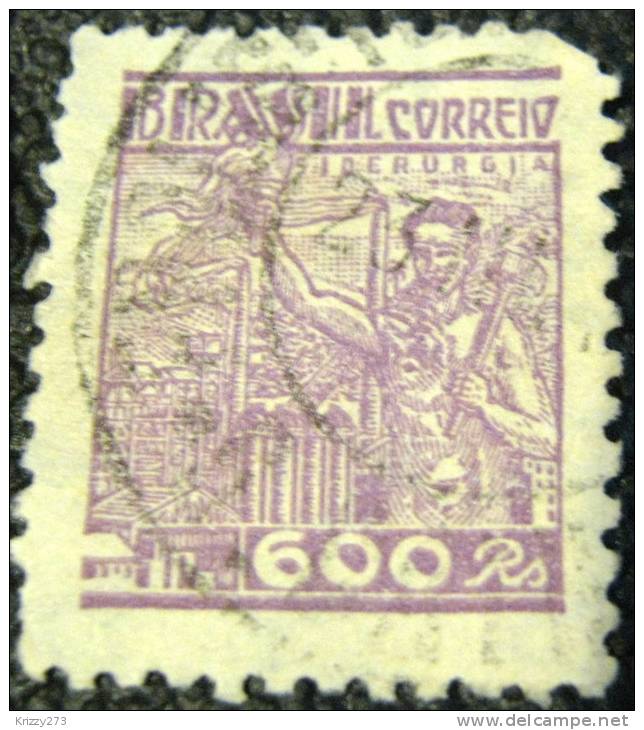 Brazil 1941 Smelting Works 600r - Used - Gebraucht