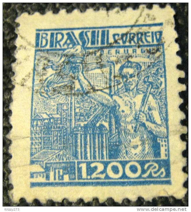 Brazil 1941 Smelting Works 1200r - Used - Gebraucht