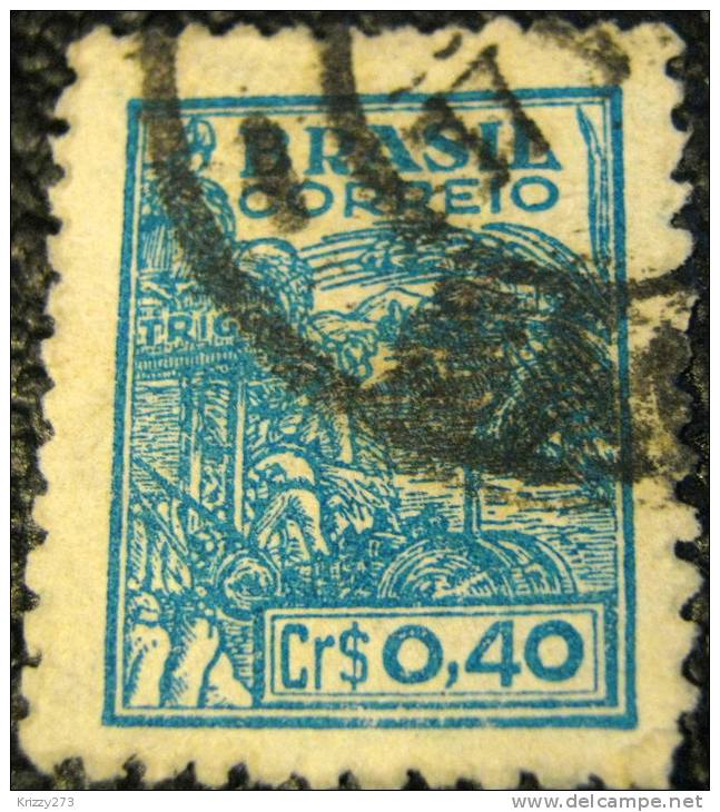 Brazil 1947 Wheat Harvesting 40c - Used - Gebraucht