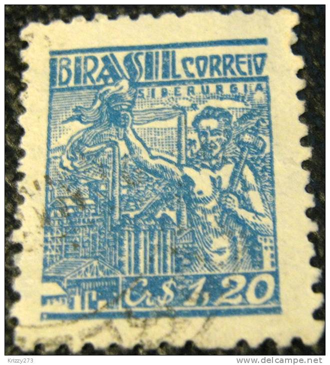 Brazil 1947 Smelting Works 1.20cr - Used - Usati