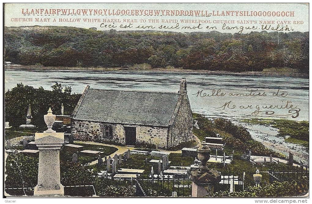 Llanfairpwllgwyngyllgogerychwyrndrobwllllantysiliogogogoch - Church Mary A Hollow With Hazel - Anglesey