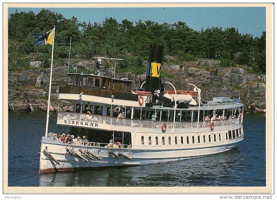 CPA-1995-SUEDE-FERRY-S/SN ORRSKAR De 1910-LIAISON STOCKHOLM  ARCHIPELAGO-TBE - Paquebots