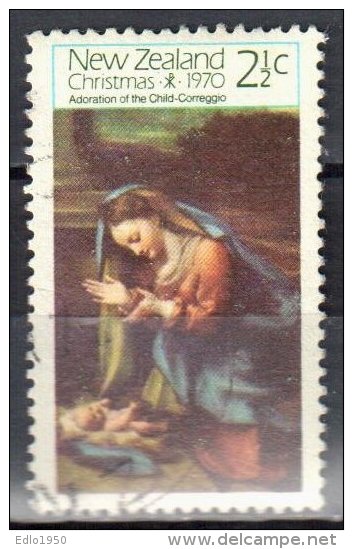 New Zealand 1970 - Christmas - Mi.545 - Used - Used Stamps