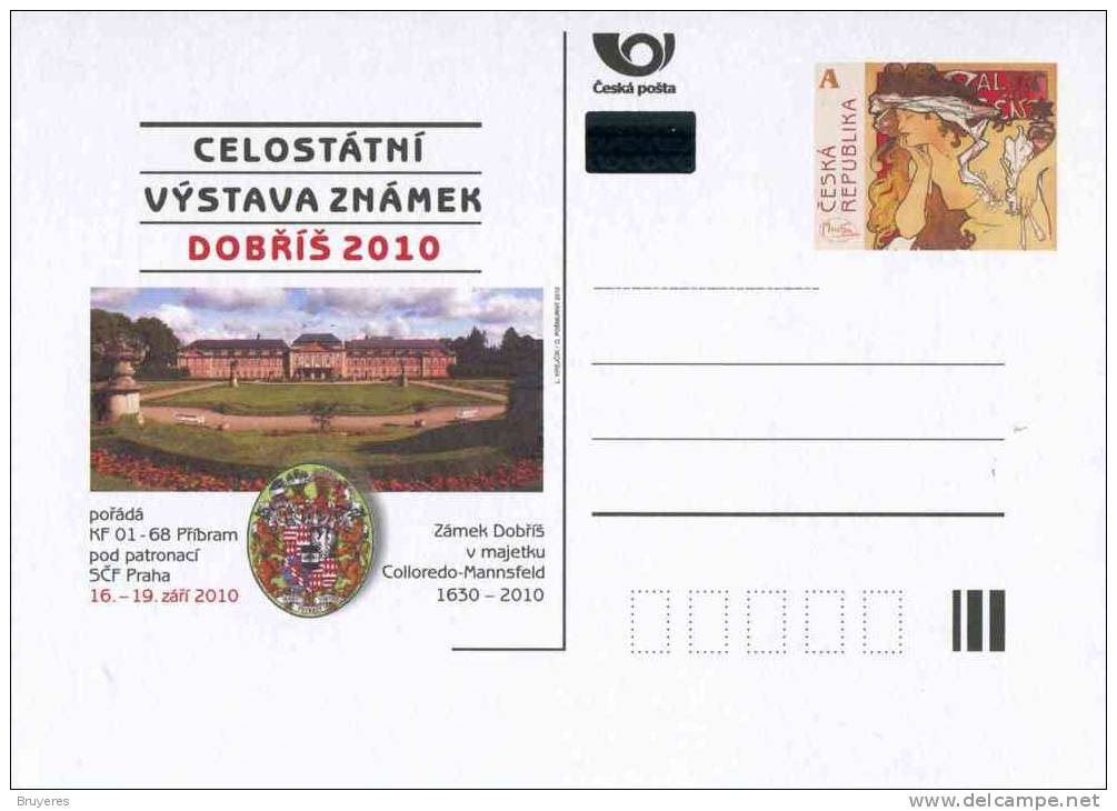 Entier Postal De 2010 Sur Carte Postale Illustrée - Postkaarten
