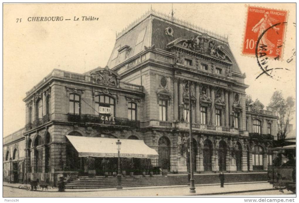 CPA - Cherbourg - Le Théâtre - Cherbourg