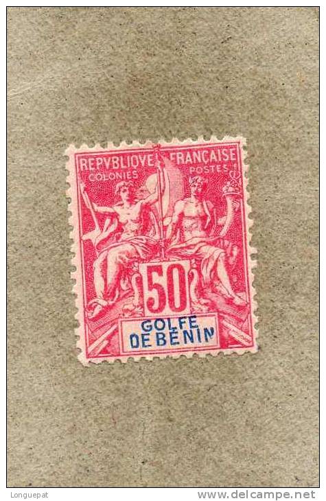 BENIN (Golfe Du) : Allégories , "Golfe Du Bénin" En Bleu Dans Le Cartouche - - Unused Stamps