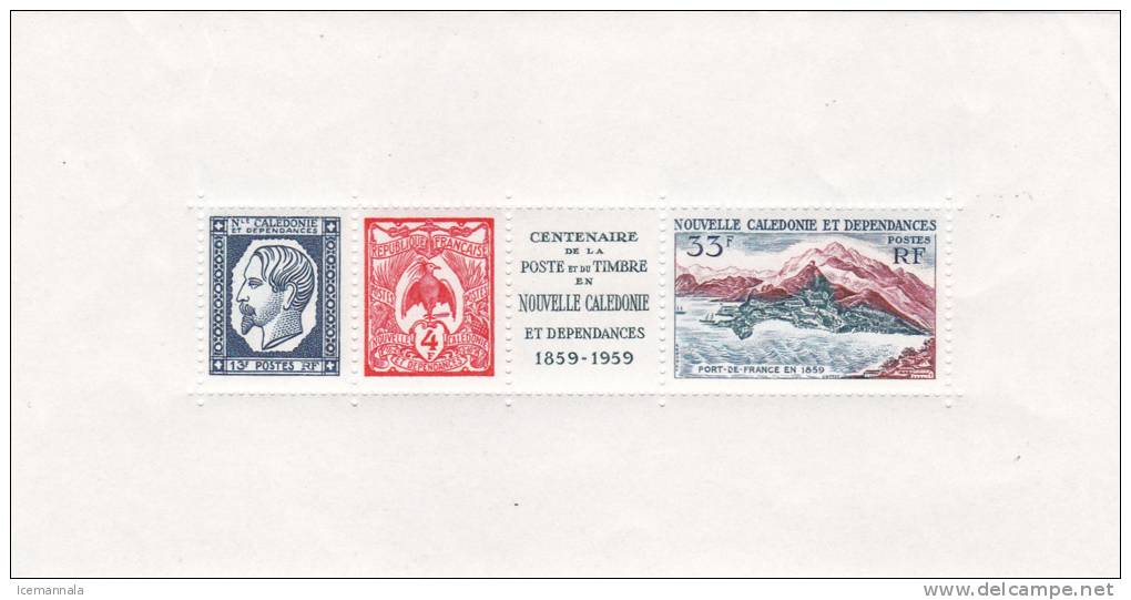 NUEVA  CALEDONIA   YVERT   HB/2   MNH  ** - Blocks & Sheetlets