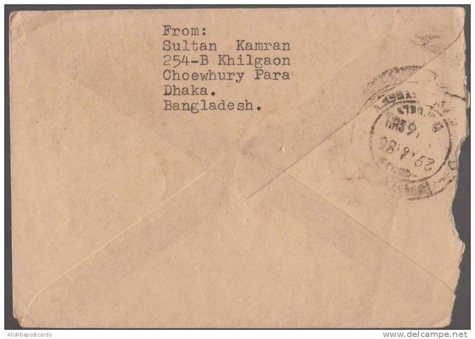 Postal Stationary, Sparrow, Bird, Bangladesh - Briefe
