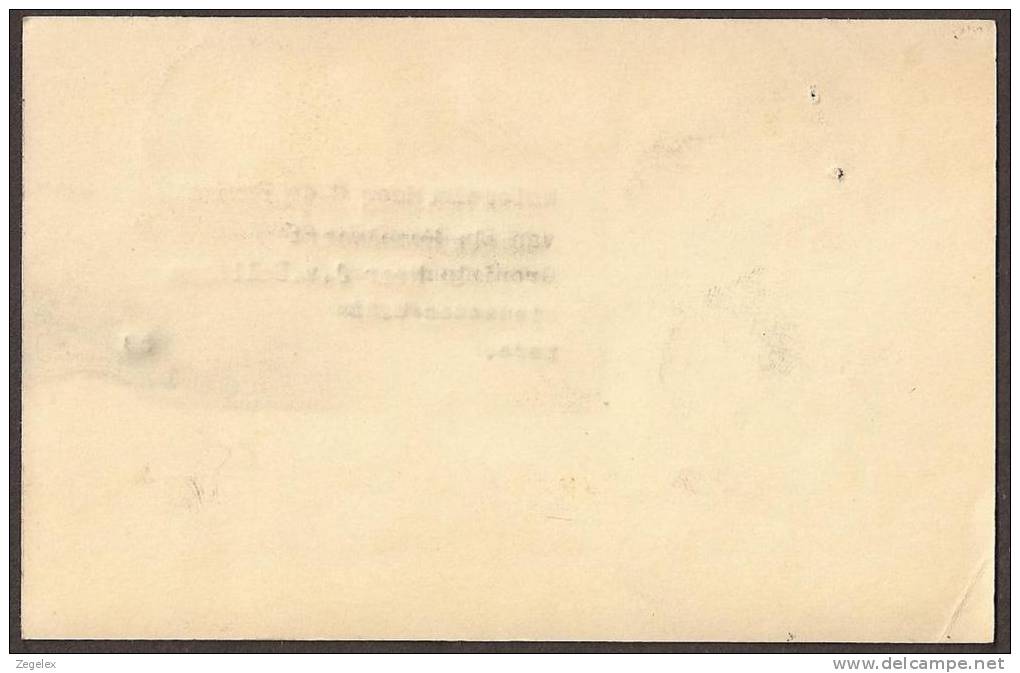 Briefkaart 1953 Geuzendam Nr 259 Met Bijfrankering - Postal Stationery