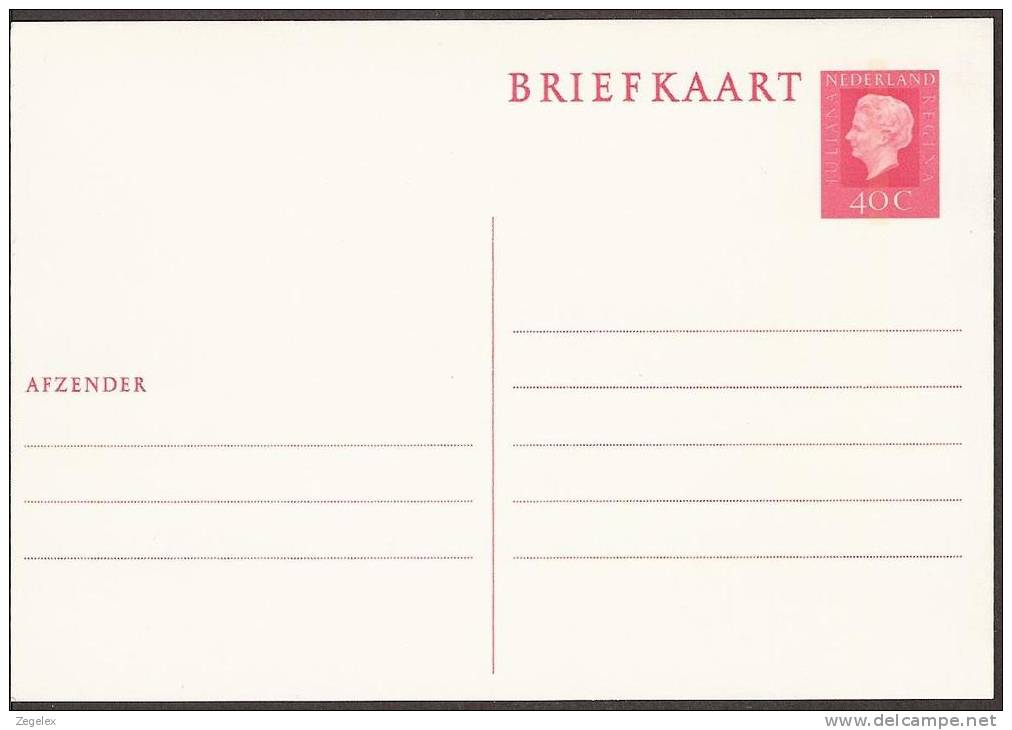 Briefkaart 1979 Geuzendam Nr 301 Op Wit Karton - Postal Stationery