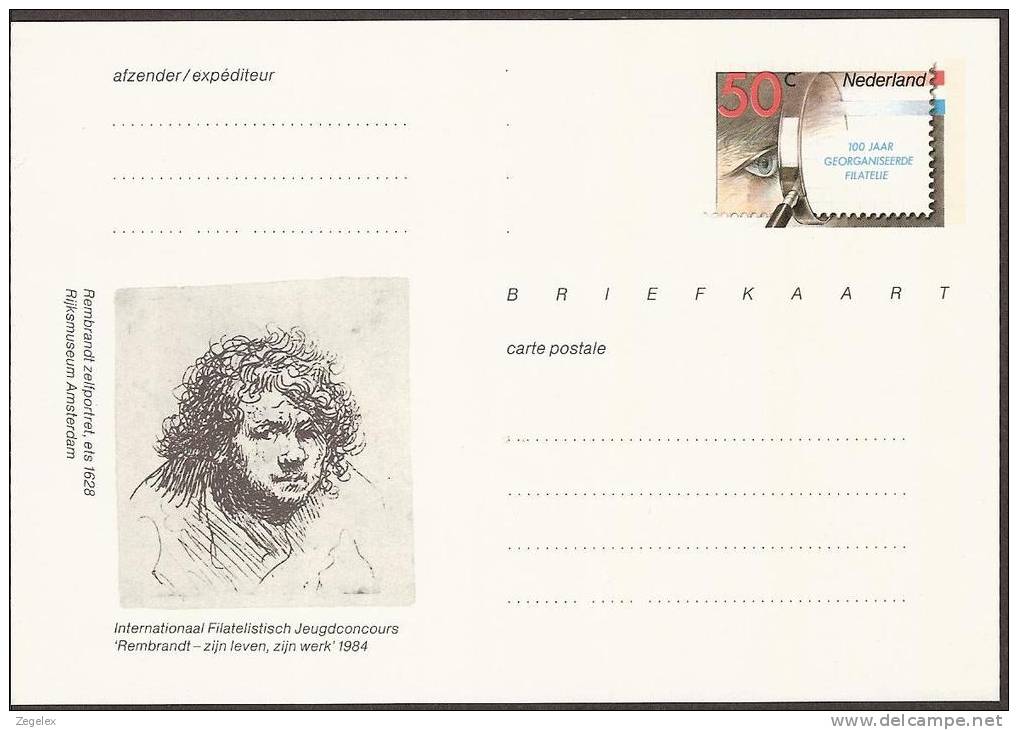 Briefkaart 1984 Geuzendam Nr 309 Rembrandt - Postal Stationery