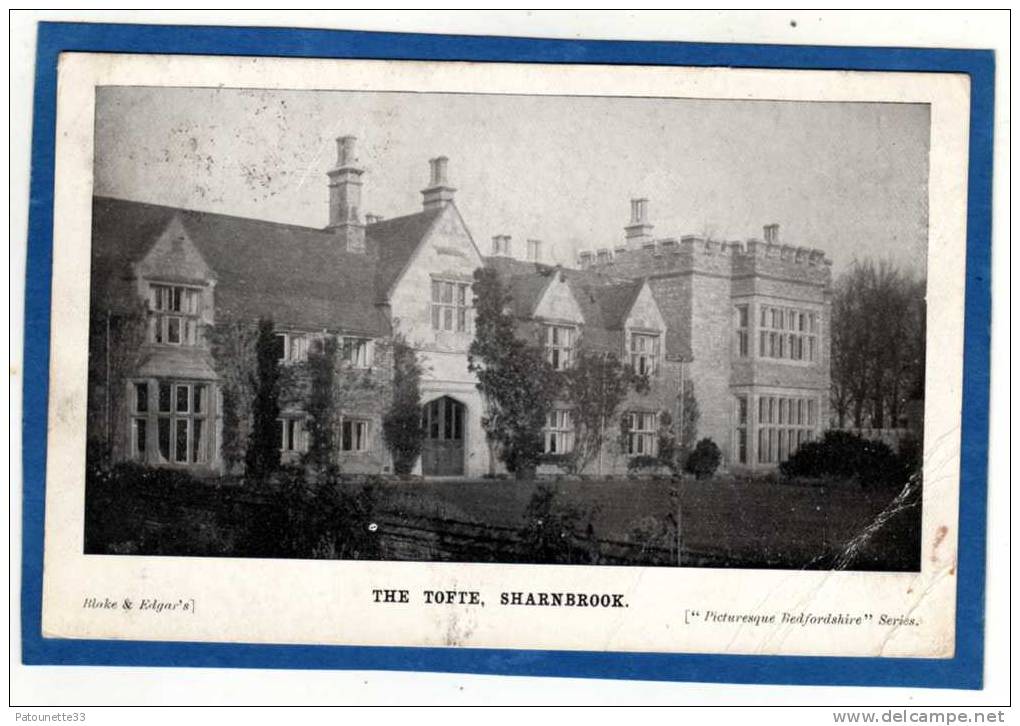 ANGLETERRE  BEDFORDSHIRE THE TOFTE SHARNBROOK - Autres & Non Classés