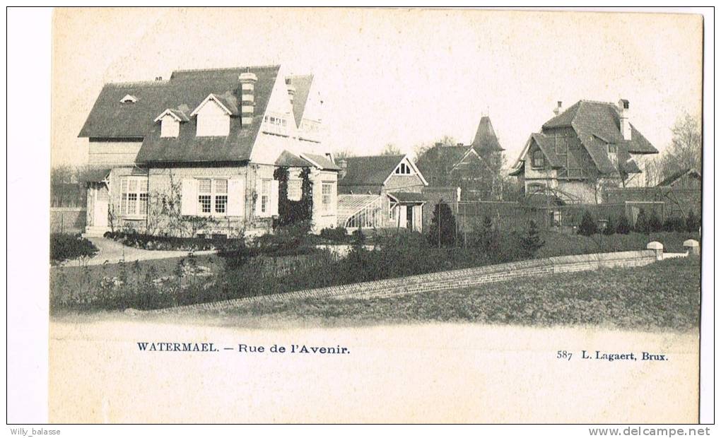 Carte Postale "Watermael / Watermaal - Rue De L'Avenir" - Watermael-Boitsfort - Watermaal-Bosvoorde