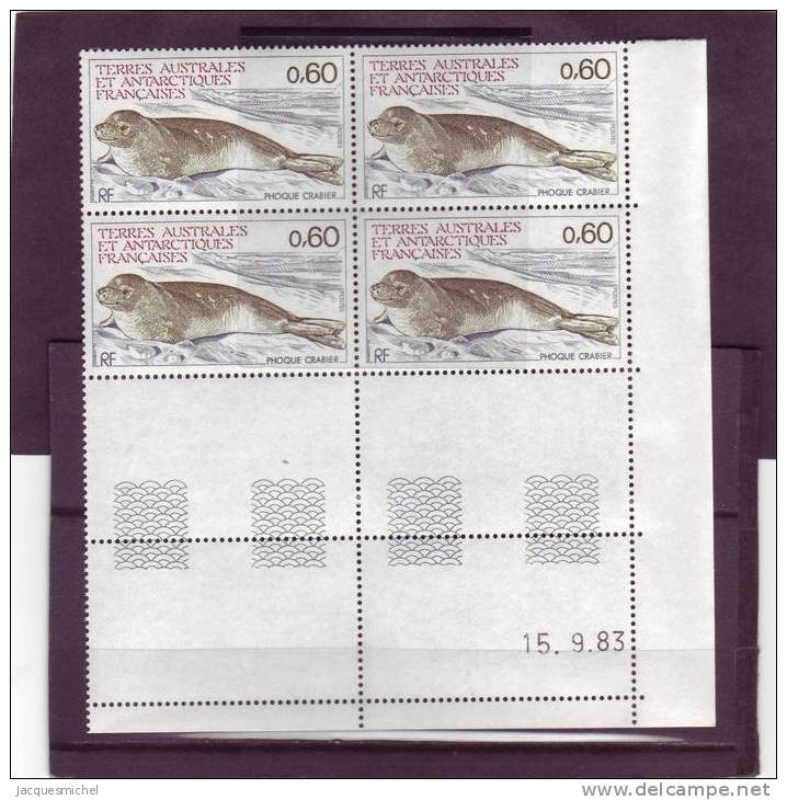 N° 107 - 0,60F FAUNE ANTARTIQUE - 15.09.1983 - - Unused Stamps