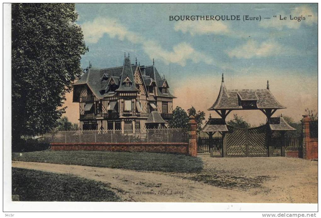 CPA (27)  BOURGTHEROULDE  Le Logis - Bourgtheroulde