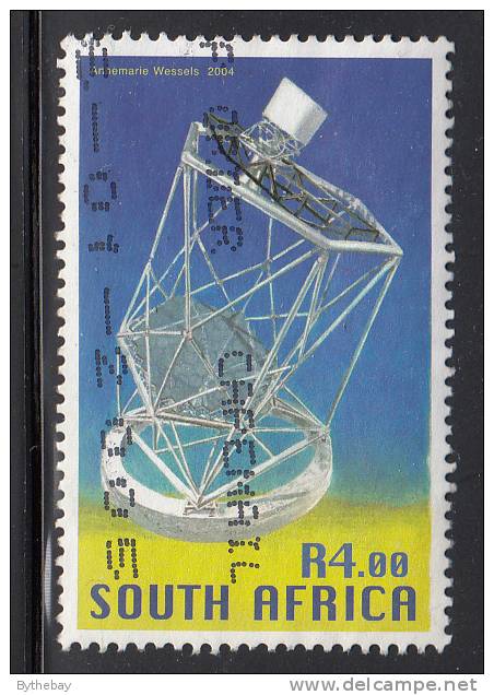 South Africa Used Scott #1345d 4r Telescope - Usados