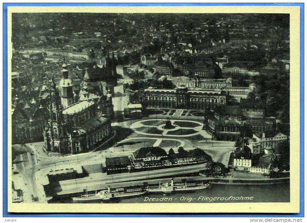 DRESDEN, Fliegeraufnahme, 193? - Dresden