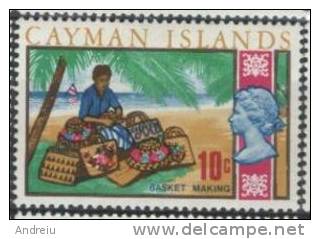1970 Cayman Islands , Basket Making  Michel 269 - MH - Cayman (Isole)