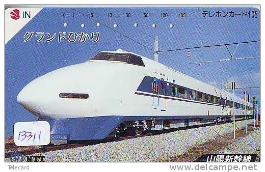 Télécarte Japon *  TRAIN  (13.311) Railway Japan Phonecard * ZUG Telefonkarte * TREIN * DAMPF * - Eisenbahnen