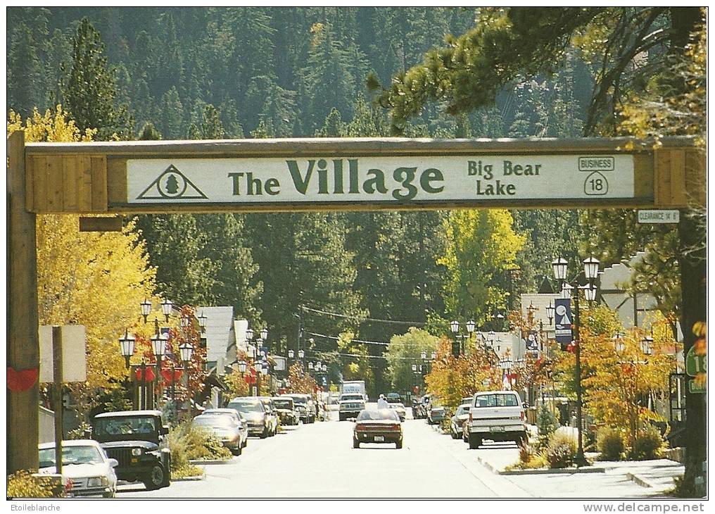 USA California, Big Bear Lake, The Village / San Bernardino Mountains / Montagne, Station De Ski - San Bernardino