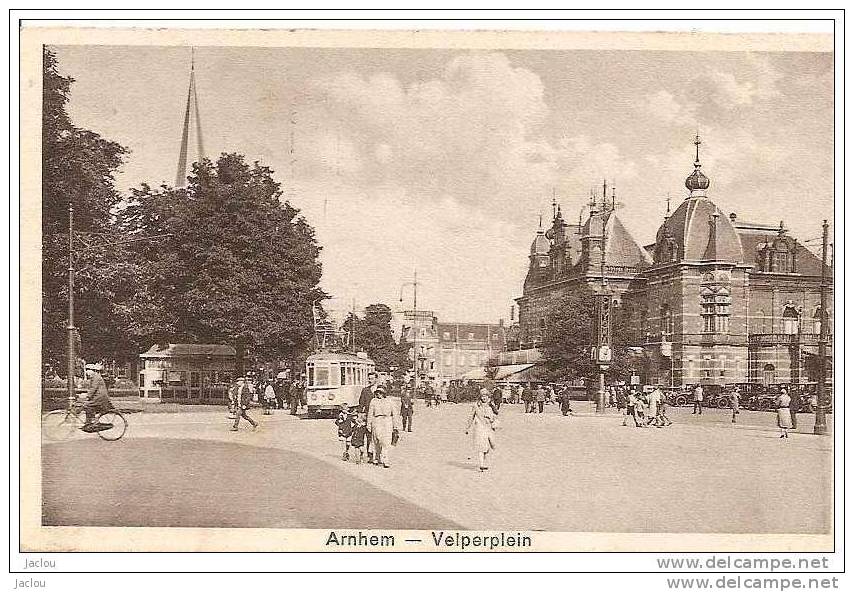 ARNHEM VELPERPLEIN ET SES TRAMWAYS REF 9764 - Arnhem