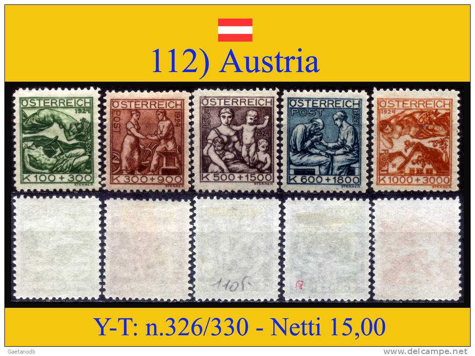 Austria-112 - Ongebruikt