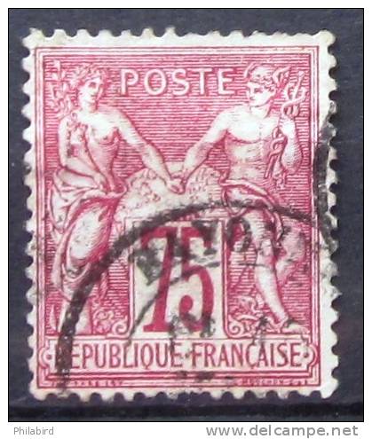 FRANCE          N°  71           OBLITERE - 1876-1878 Sage (Type I)