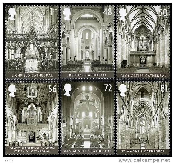 GRAND-BRETAGNE 2008 - Églises, Cathédral De St Paul  - 6v Neufs// Mnh - Unused Stamps