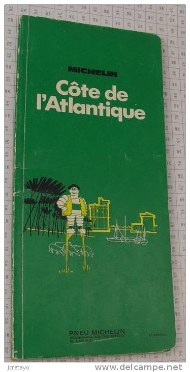 Michelin Guide Vert Cote De L´Atlantique, Ref Perso 401 - Michelin-Führer