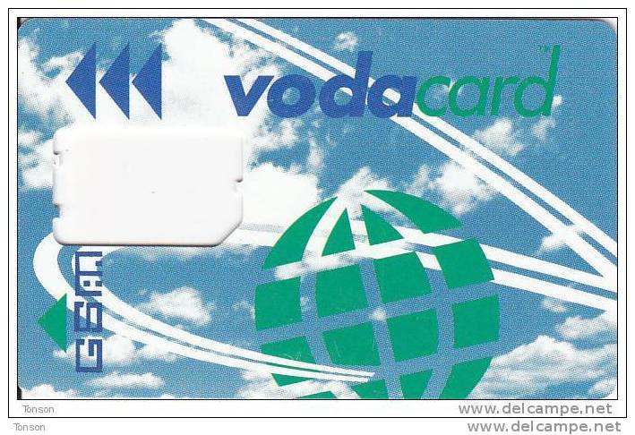 Tanzania, Vodacom, GSM Card Without Chip, 2 Scans . - Tanzania