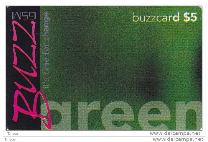 Tanzania, Buzz, Green, 2 Scans (July 1. 2001). - Tanzanie