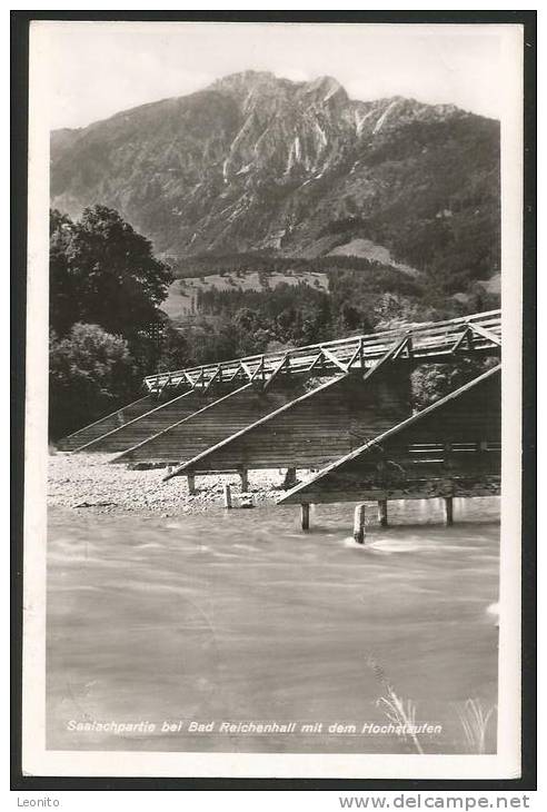 SAALACHPARTIE Bei Bad Reichenhall Bayern 1950 - Bad Reichenhall