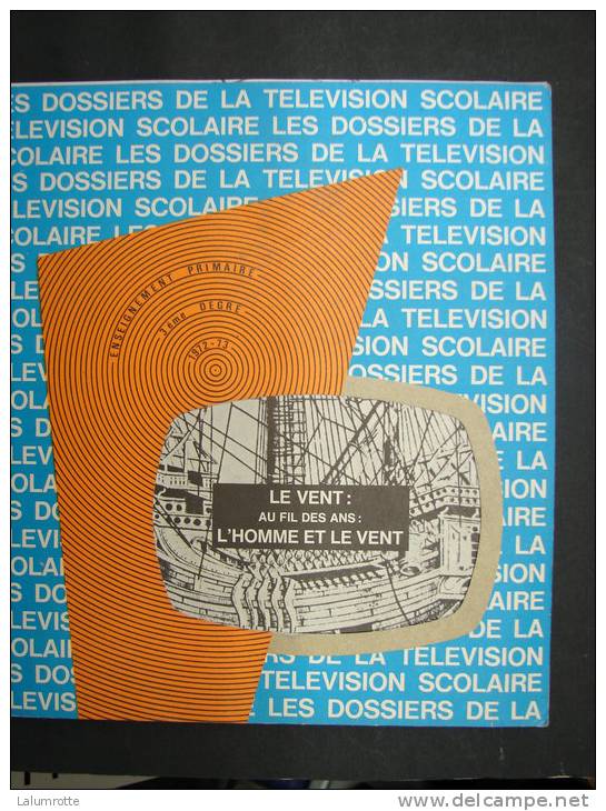 BuAut. 15. Les Dossiers De La Télévision Scolaire. Le Vent : LAu Fil Des Ans : L'homme Et Le Vent. - Other & Unclassified