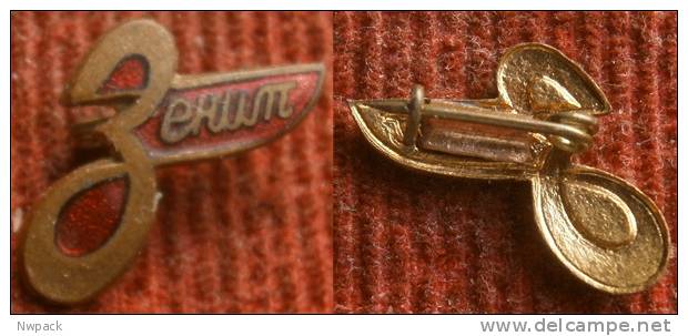 Soccer / Football Club - "ZENIT"  Leningrad / St.Petersburg - SSSR / Russia -  Enamel Badge / Pin / Broch - Fútbol