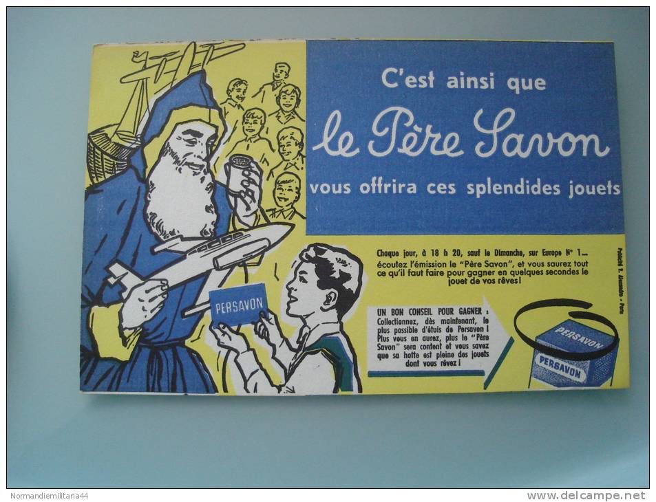 Buvard Publicitaire Le Pere Savon - S