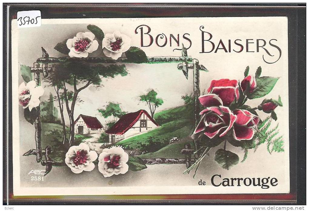 DISTRICT D´ORON /// BONS BAISERS DE CARROUGE - TB - Carrouge 