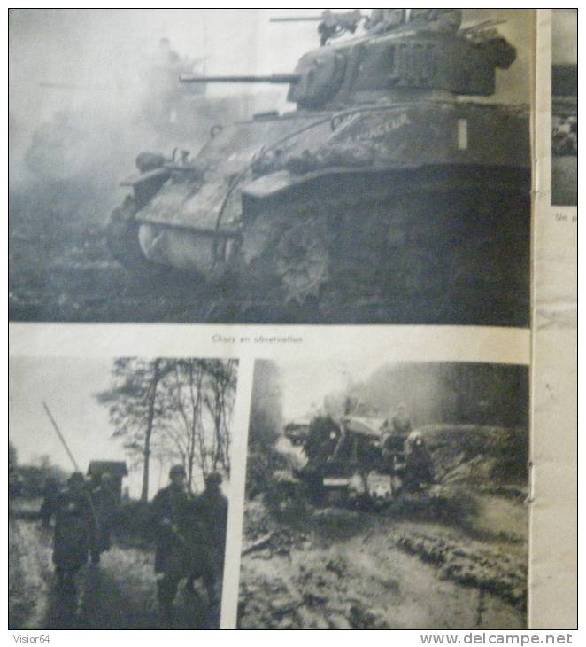 Guerre 39-45-Revue "La Libération De Mulhouse" Tragédie Brasserie De Lutterbach-Cernay-Wittelsheim-puits-Chalampé-Légion - Espagnol