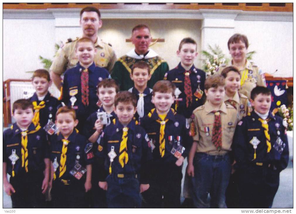 SCOUTISME,BOYS SCOUTS,POSTCARD UNUSED. - Movimiento Scout