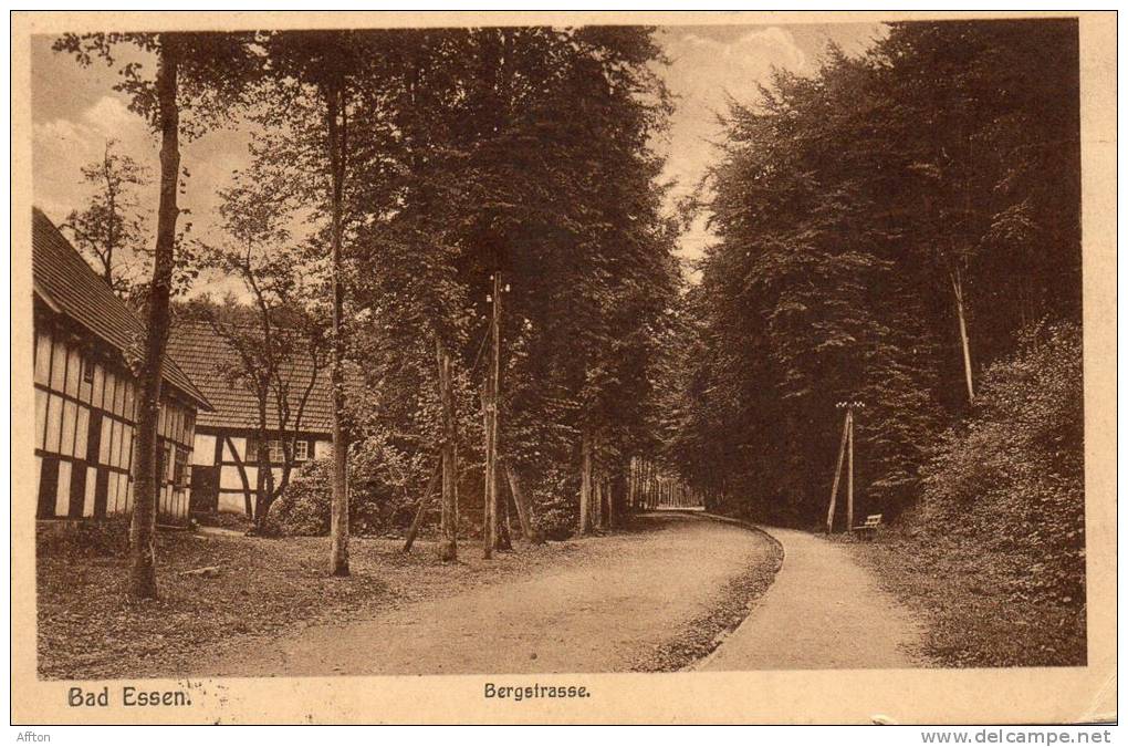 Bad Essen Bergstrasse Old Postcard - Bad Essen