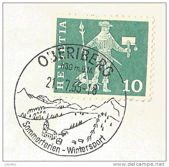 OBERIBERG Kurort Stempel ! 1965 - Oberiberg