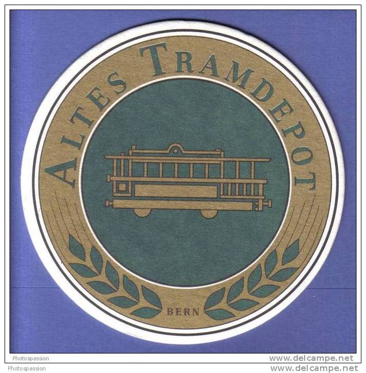 Sous Verre De Bière Du Restaurant Et Brasserie "Altes Tramdepot" à Bern - Sous-bocks