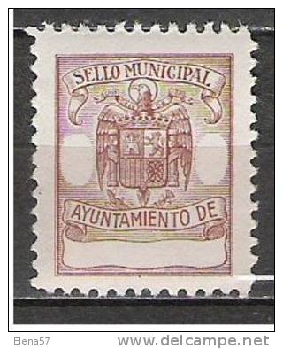 3506-FISCAL PROOFS ESSAYS RARE PRUEBAS SPAIN REVENUE LOCAL NUEVO ** MNH  MUNICIPAL. - Nationalist Issues